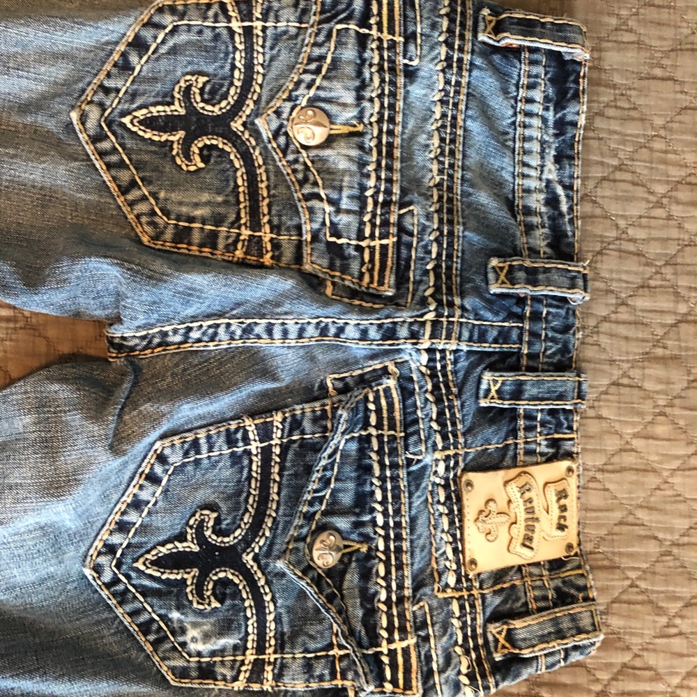 Rock Revival distressed jeans